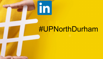 UP North Durham hashtag LinkedIn