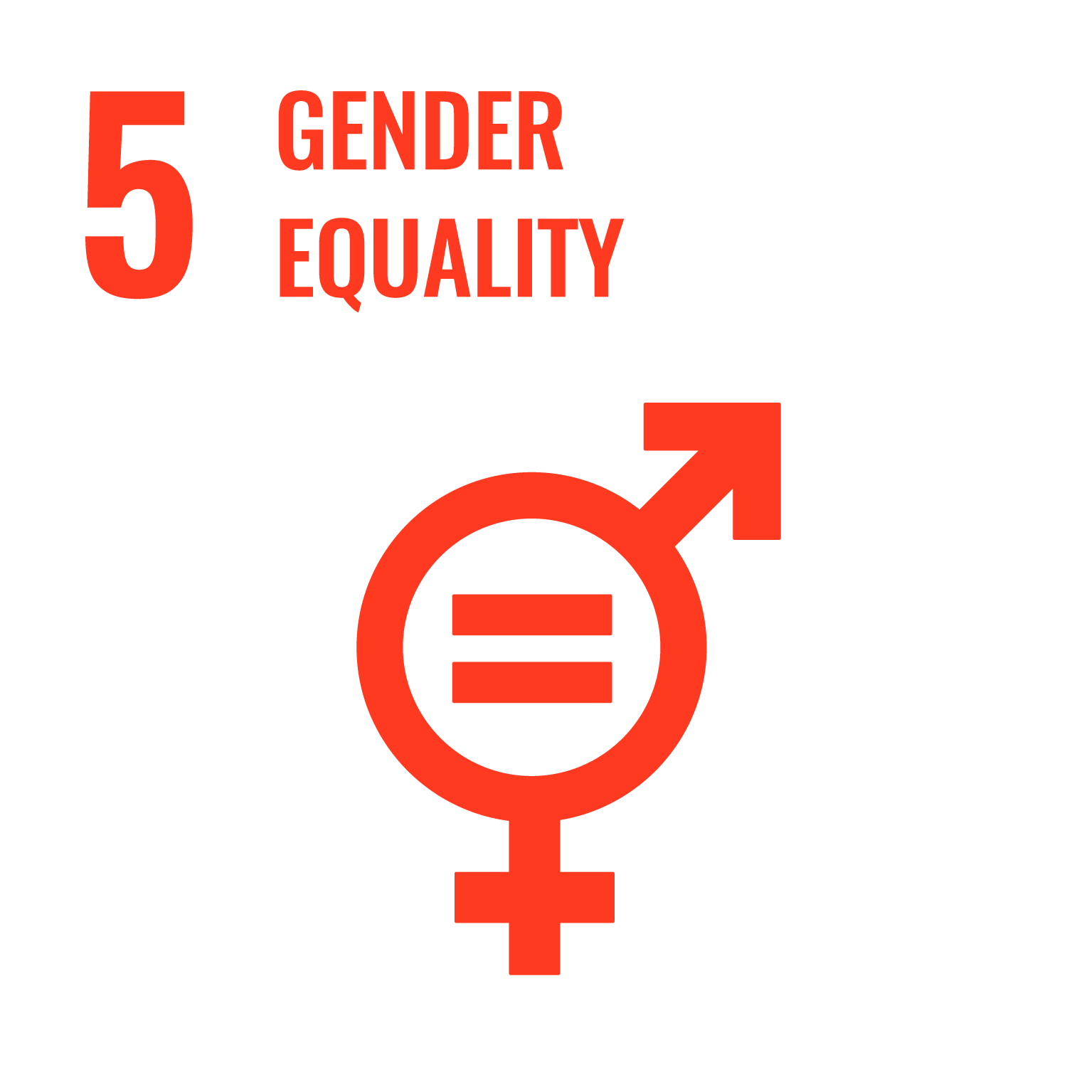 image of inverted SDG 5