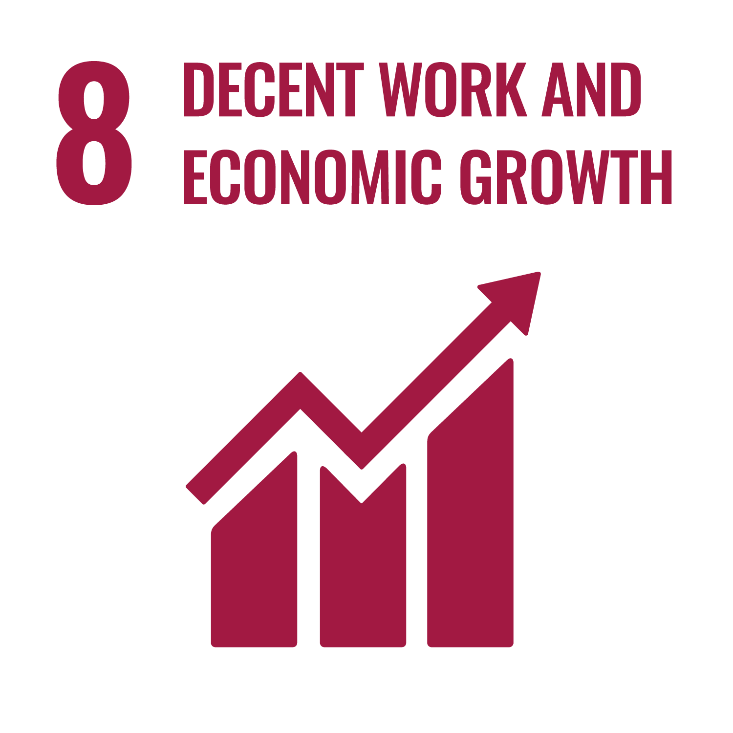 image of Inverted SDG 8