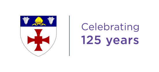 St Mary's Anniversary 125th anniversary logo