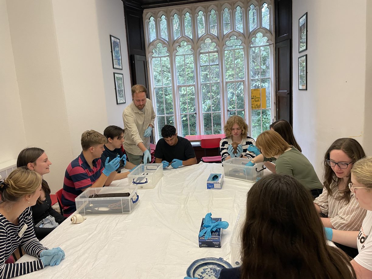 A group of students in a seminar