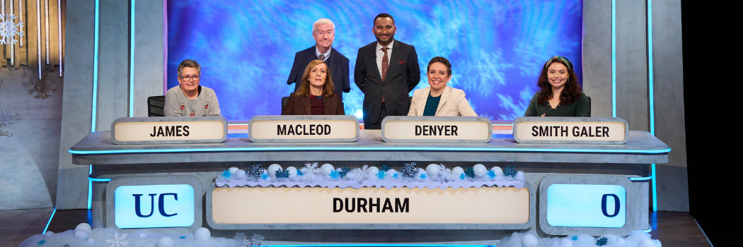 Group of people at University Challenge