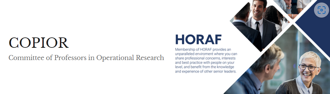 Logos of COPIOR and HORAF