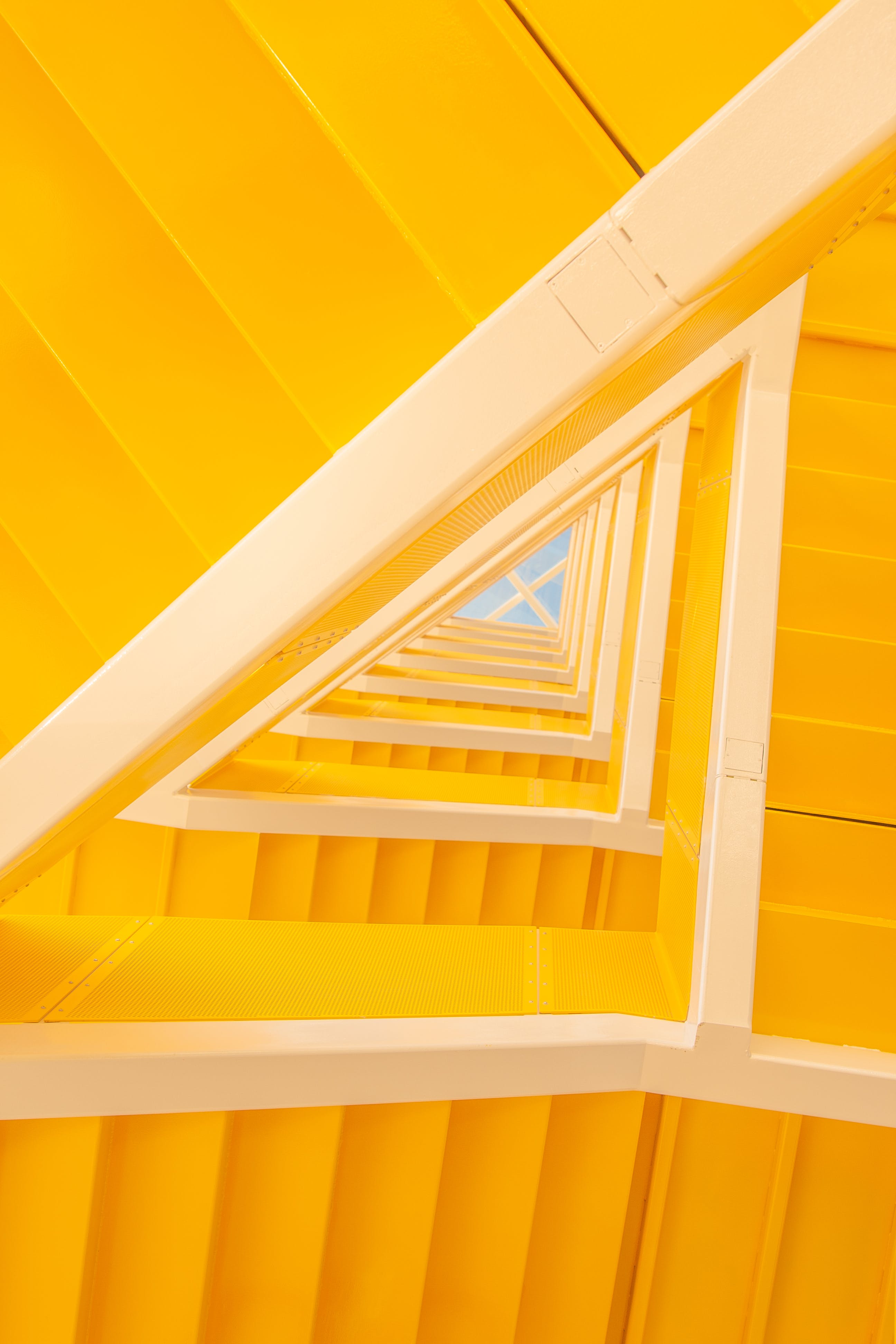 yellow steps