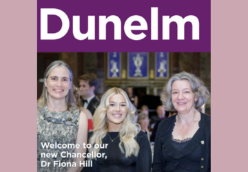 Front cover of Dunelm magazine 2023