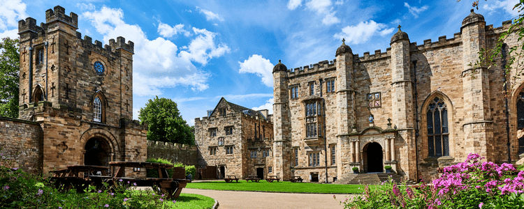 Durham Castle from outside