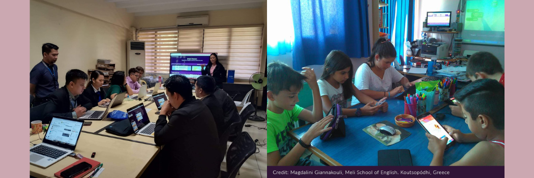 Zzish in use in classrooms in the Philippines and Greece