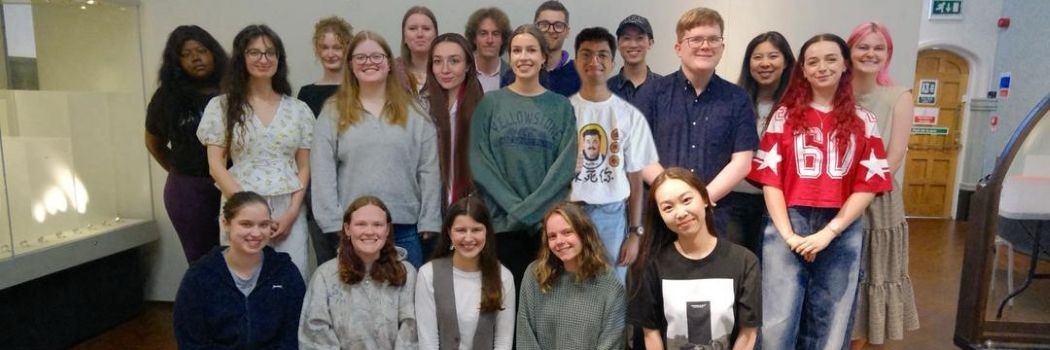 Group of MA Museum and Artefact Studies students