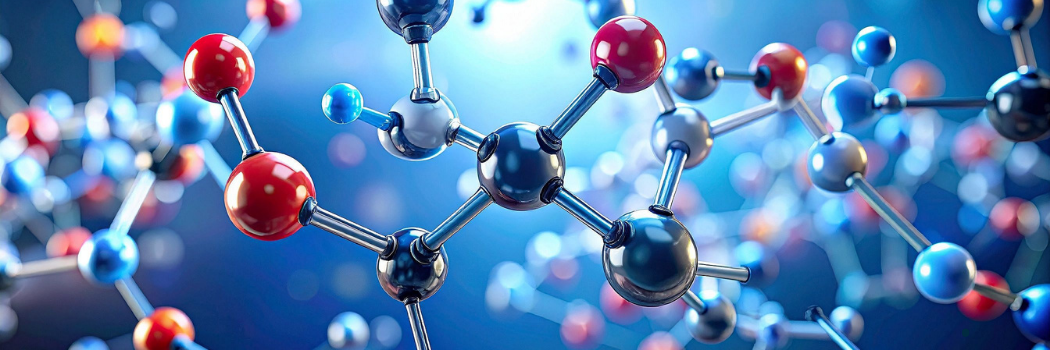 Illustration of molecules