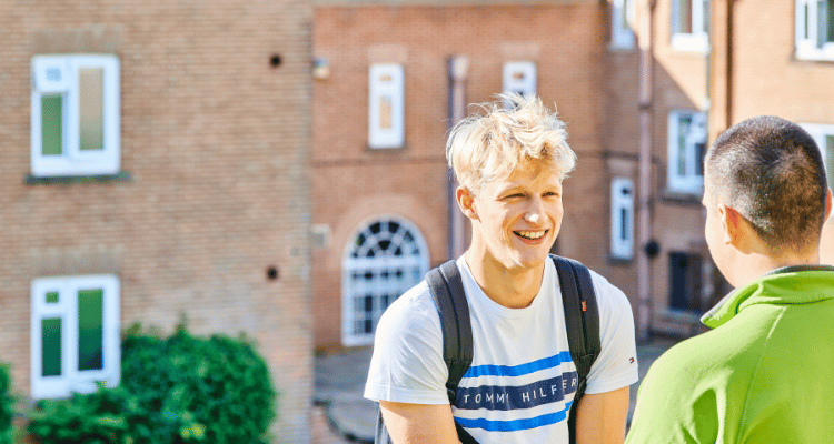 Two male students