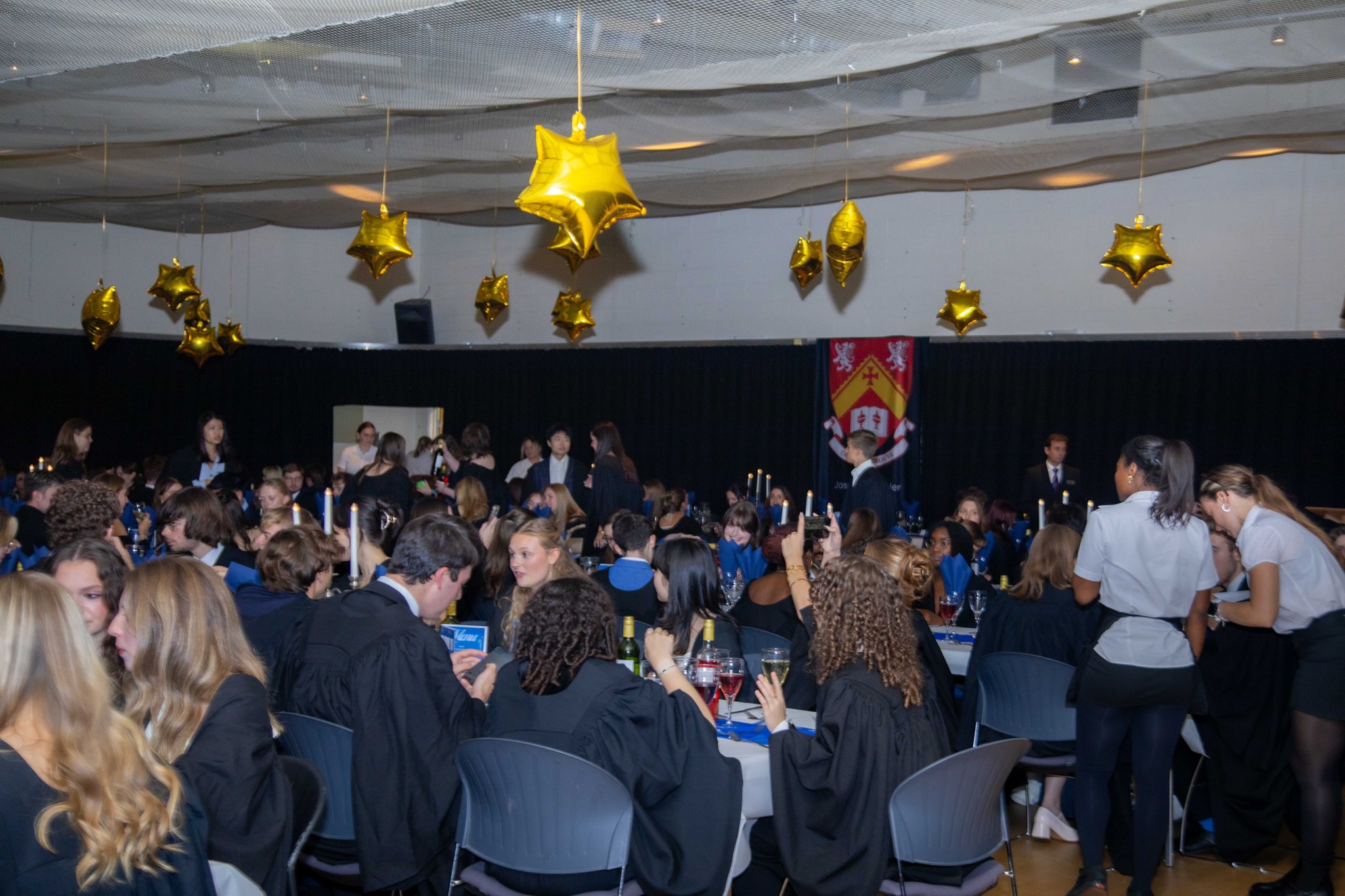 A view of the room at the Josephine Butler Returners Formal