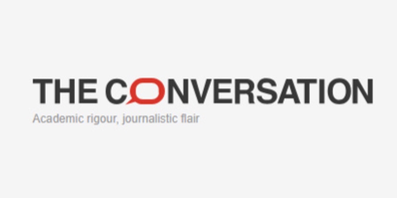 Logo for The Conversation journal
