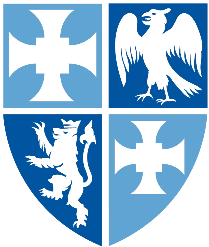St John's Crest featuring a lion and eagle
