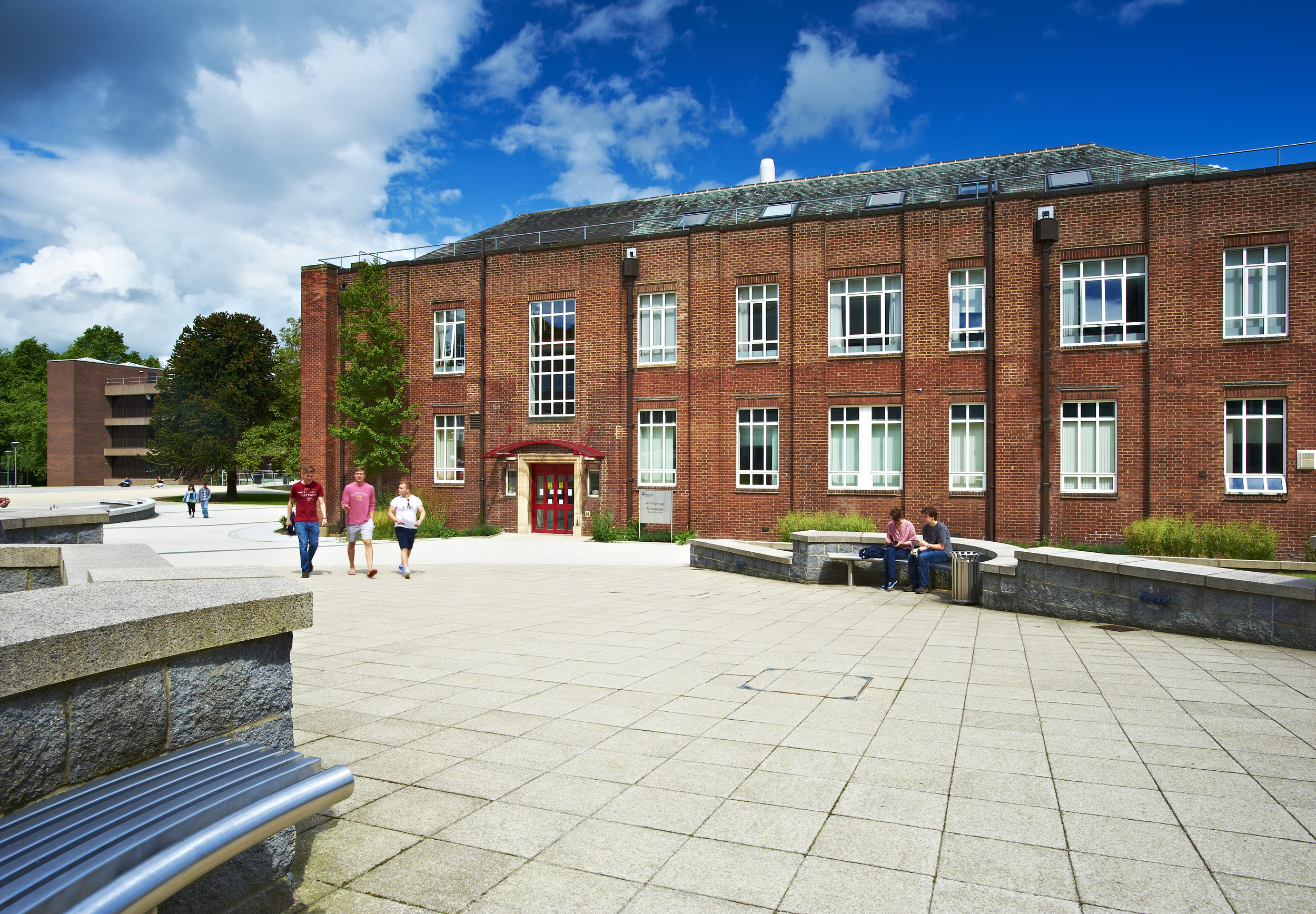 Exterior of the Dawson Building on the Durham University campus
