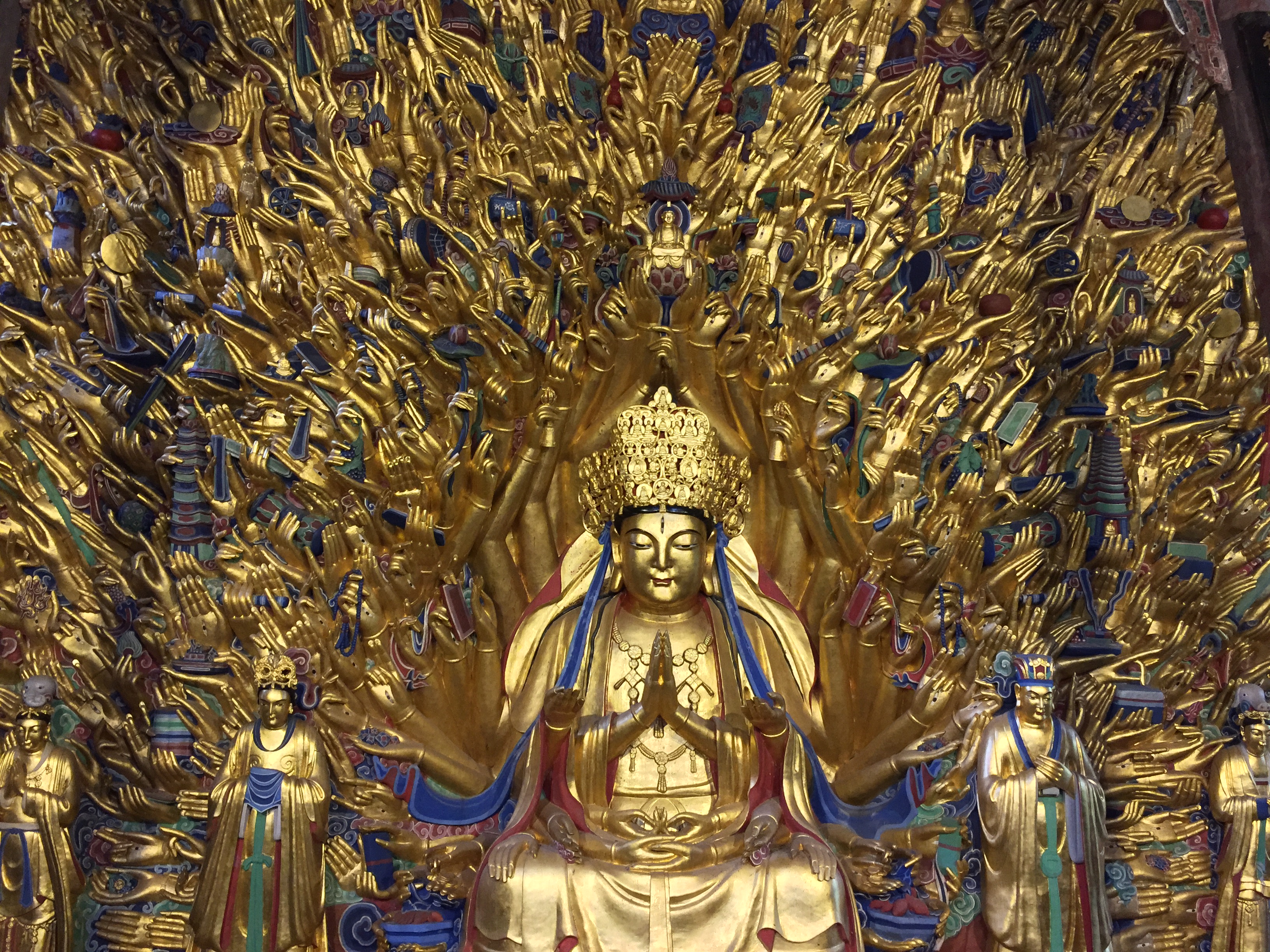 Thousand-Hand Guanyin at Dazu Rock Carvings