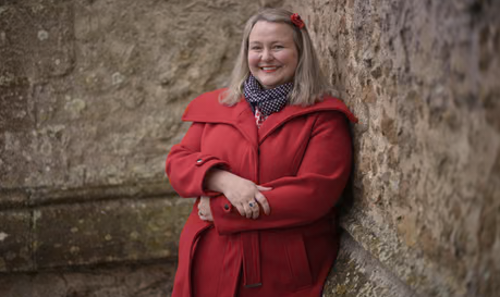 Arlene red coat
