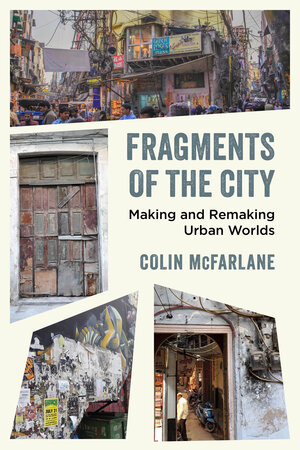 Book jacket fragments of the city