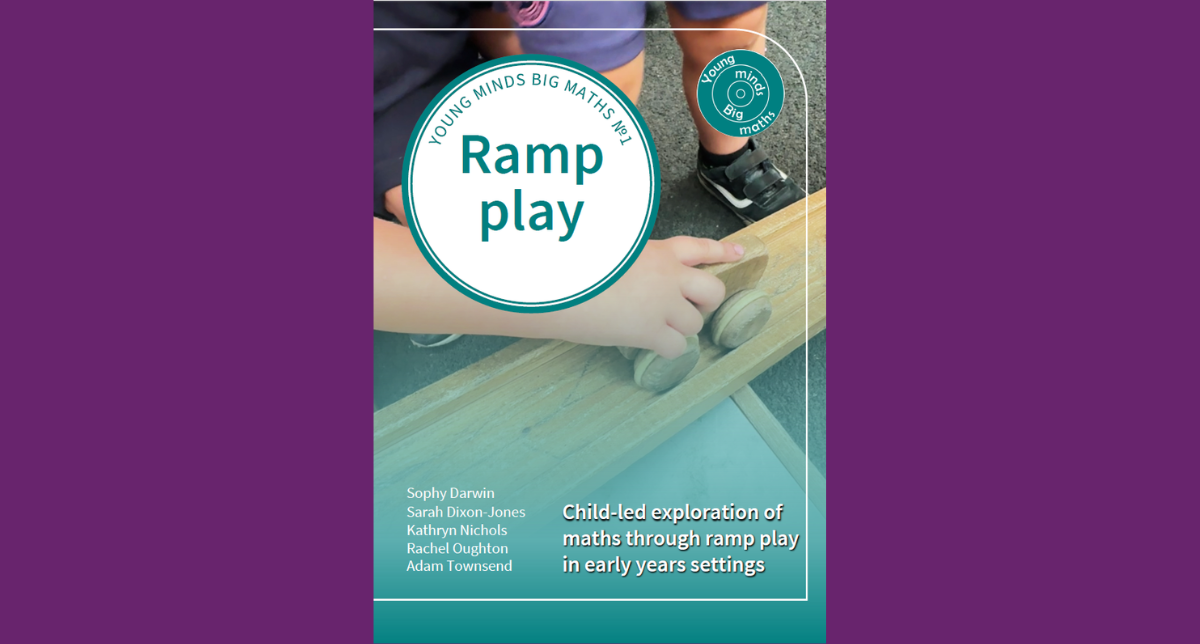 Cover of the Young Minds, Big Maths ramp play booklet