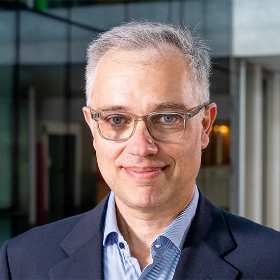 A photo of the mathematician Professor Giuseppe Savaré