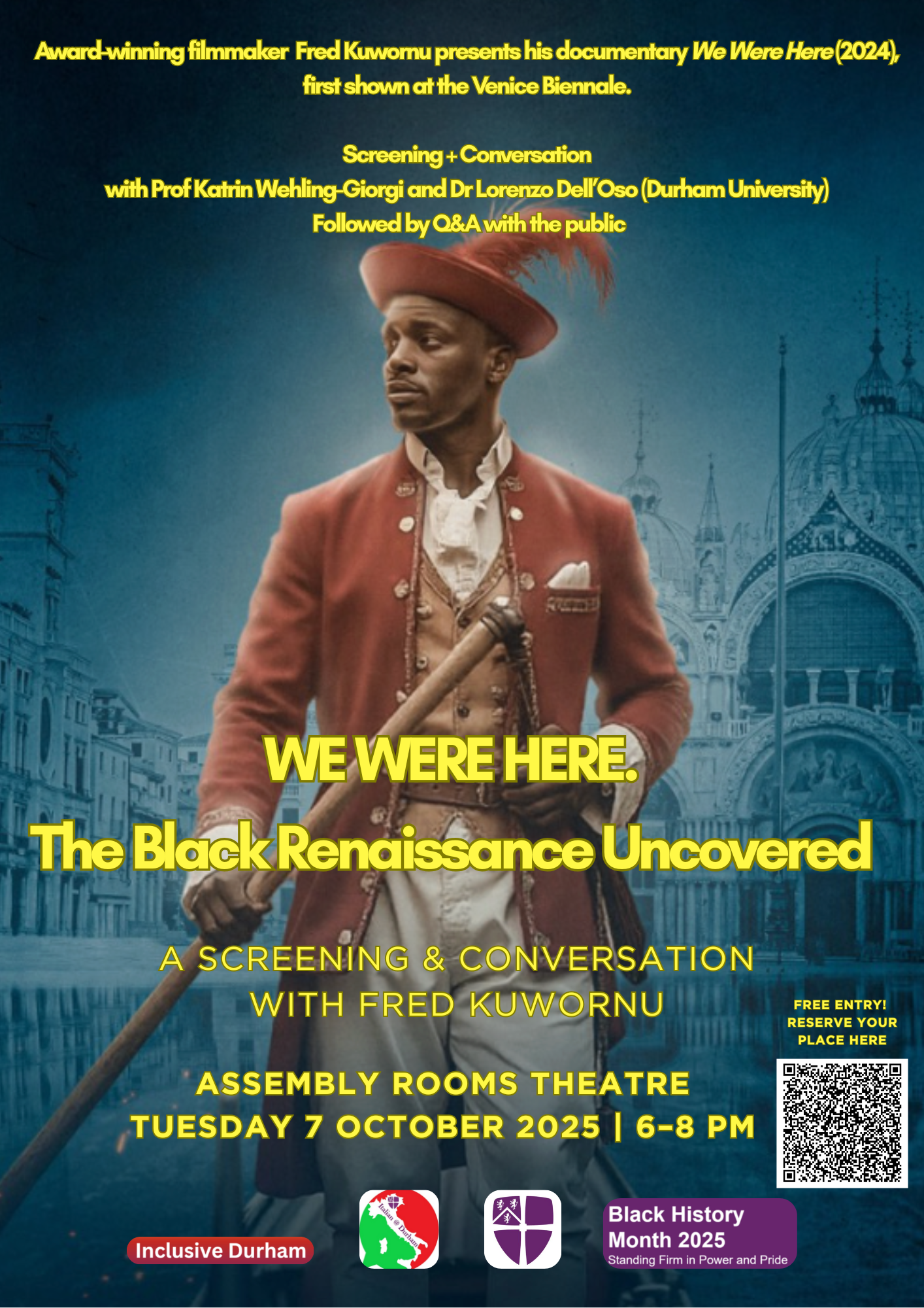 We were here poster