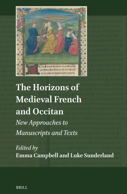 New publication by Professor Luke Sunderland explores new horizons in medieval French and Occitan studies