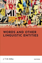 Photograph of Words and Linguistic Entities Book Cover by Dr James Miller