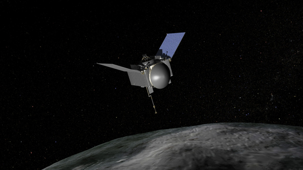 Satellite in space