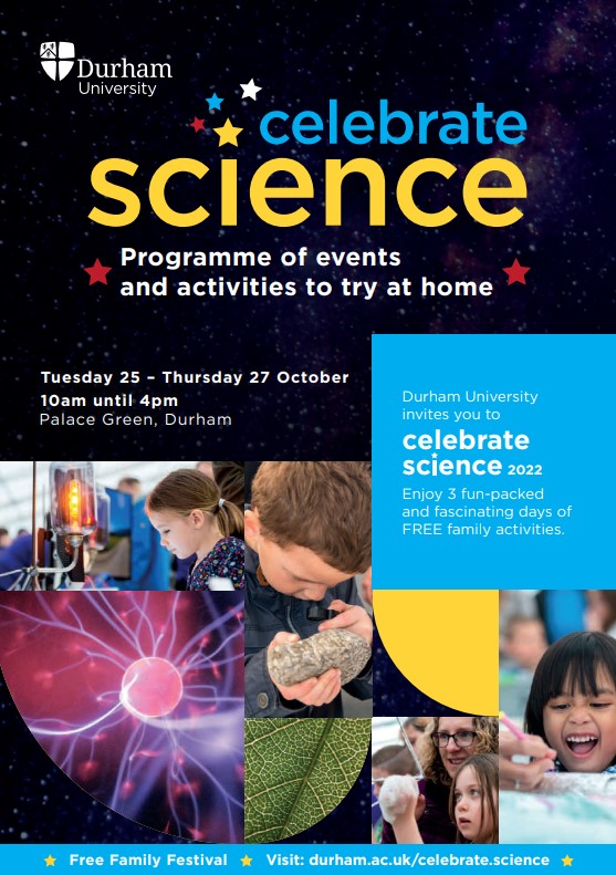 Celebrate Science programme cover 2022