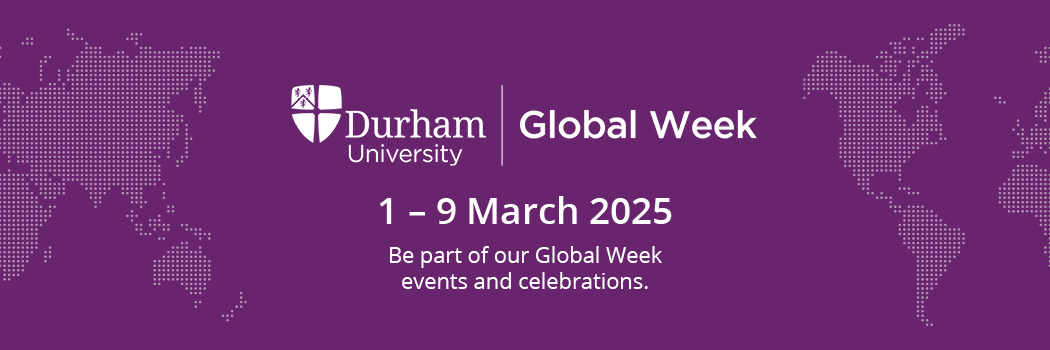 Durham Global Week 2025 logo