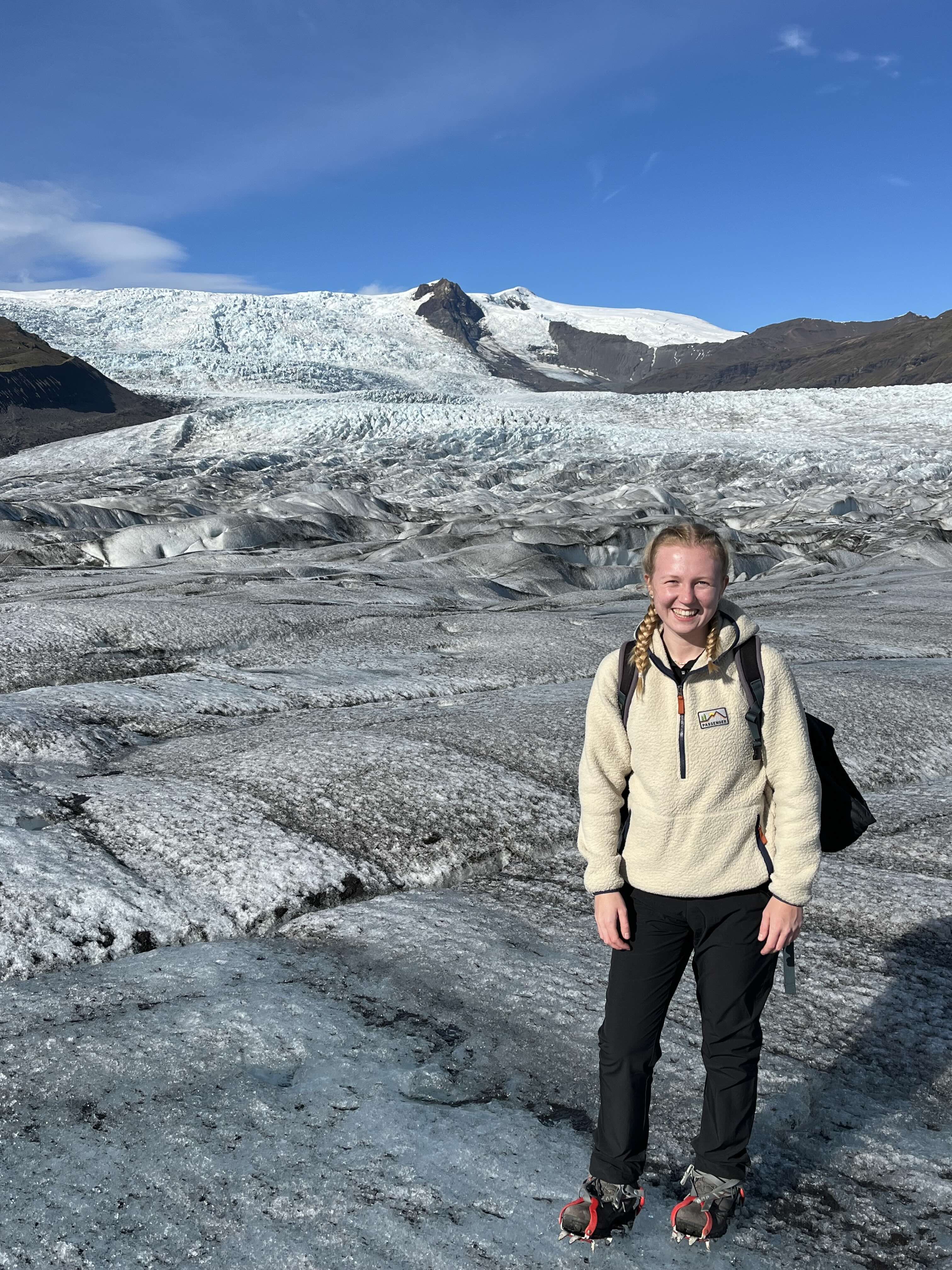 Ruth Williams in the Arctic