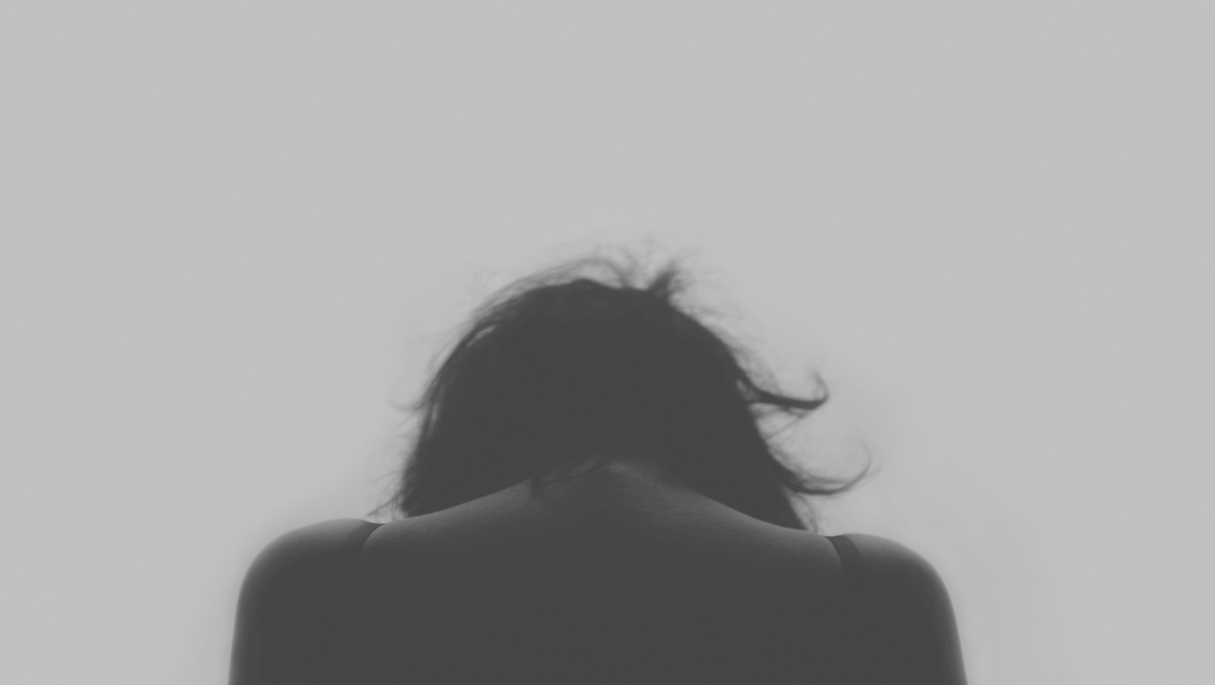 Woman looking down