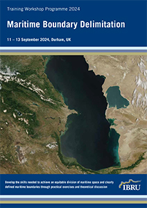 Maritime Boundary Delimitation Workshop September 2024 Cover