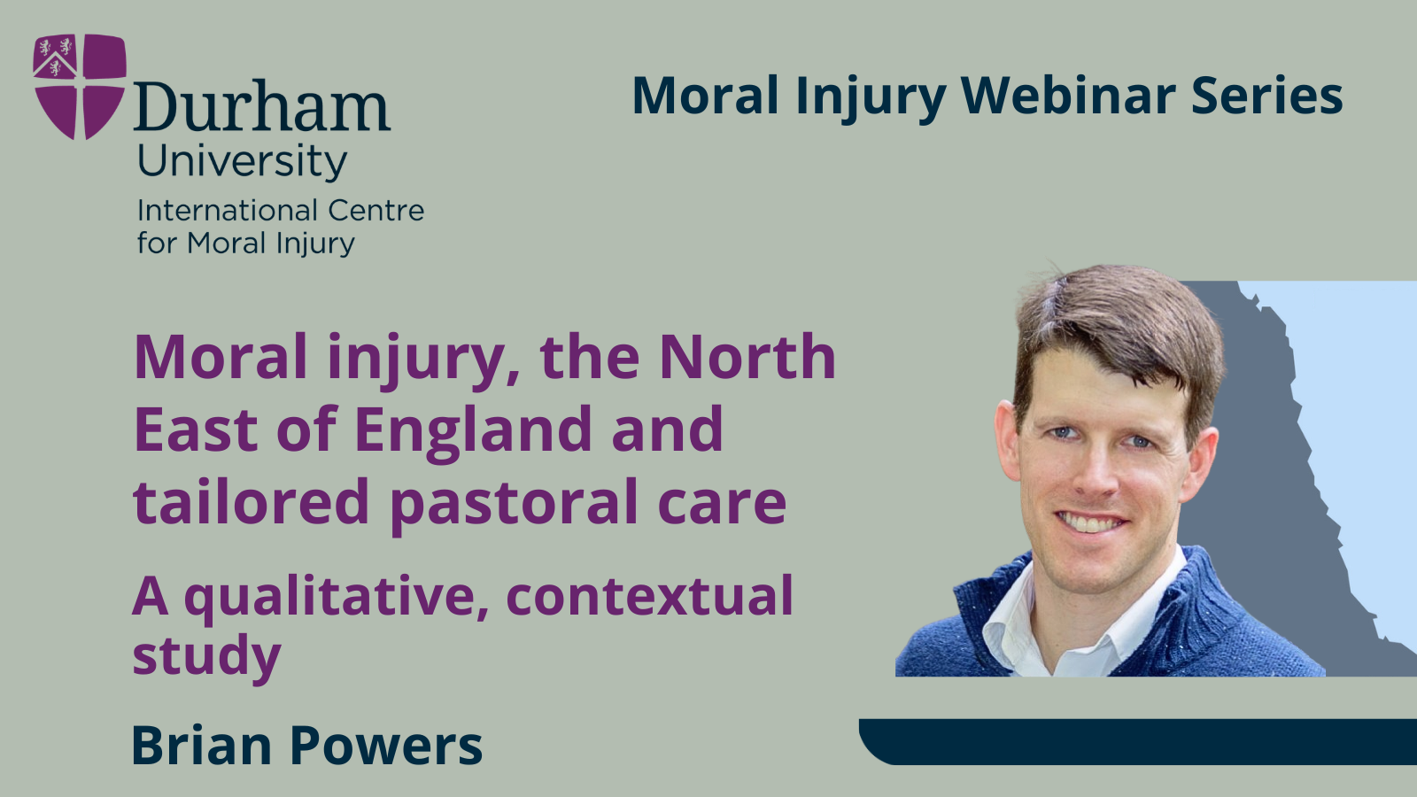 Brian Powers: Moral injury, the North East of England and tailored pastoral care