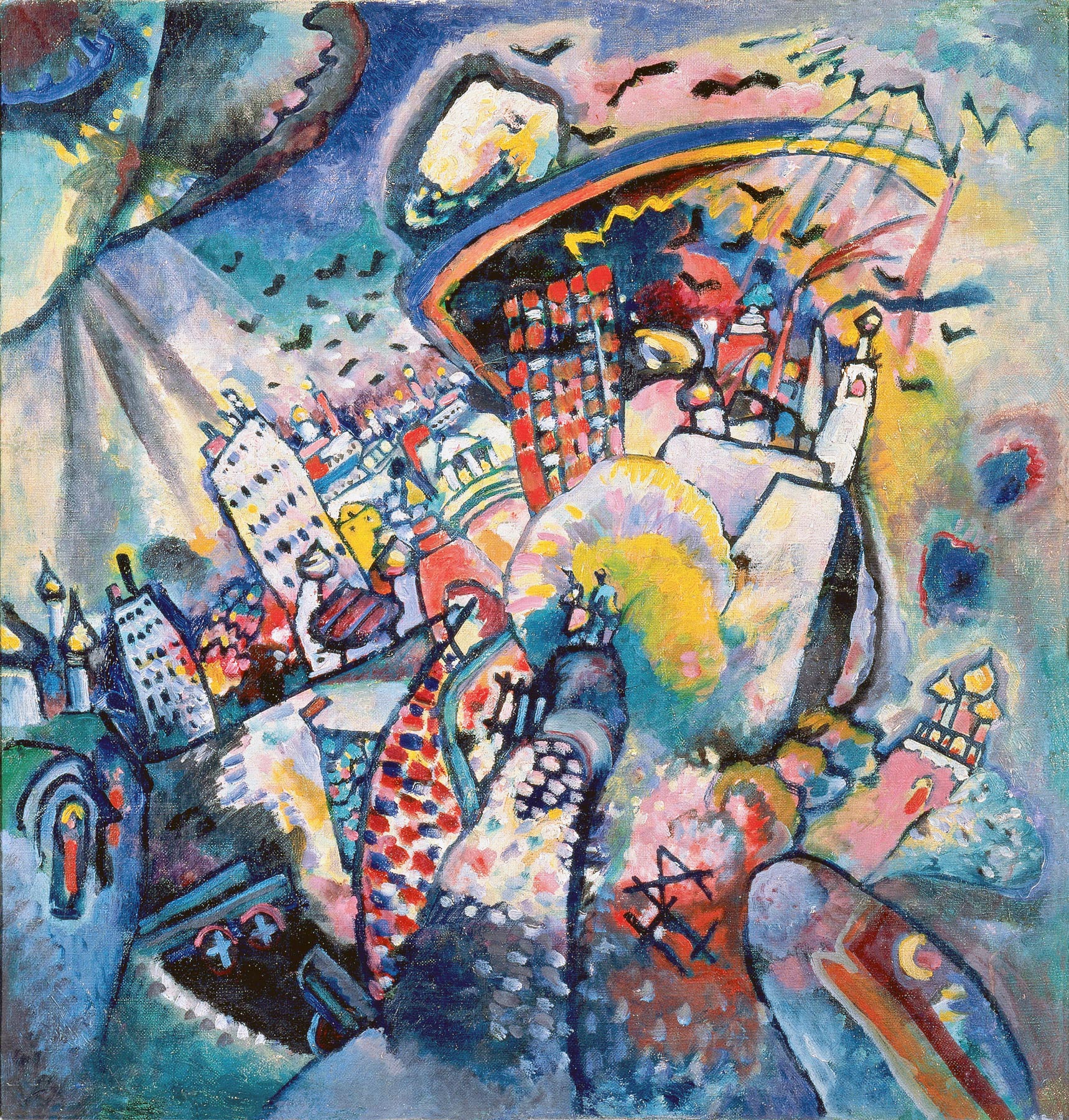 Moscow Red Square Wassily Kandinsky