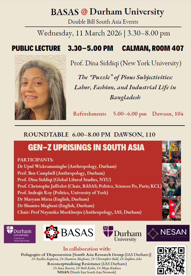 Agenda for Basa event on 11 03 26