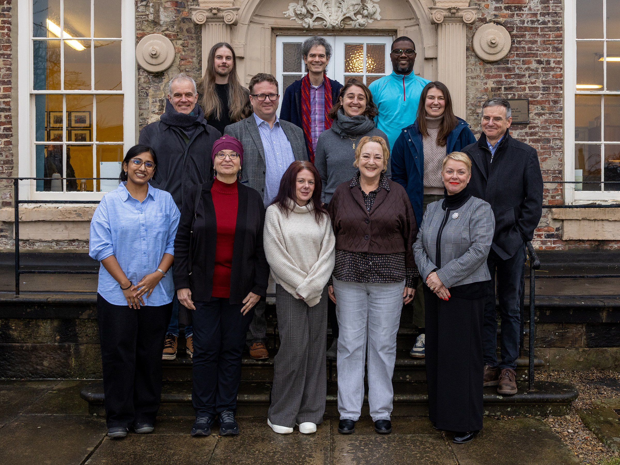 IAS Fellows outside Cosin's Hall - January 2026