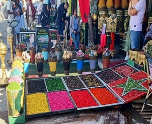 spice market in Marrakech
