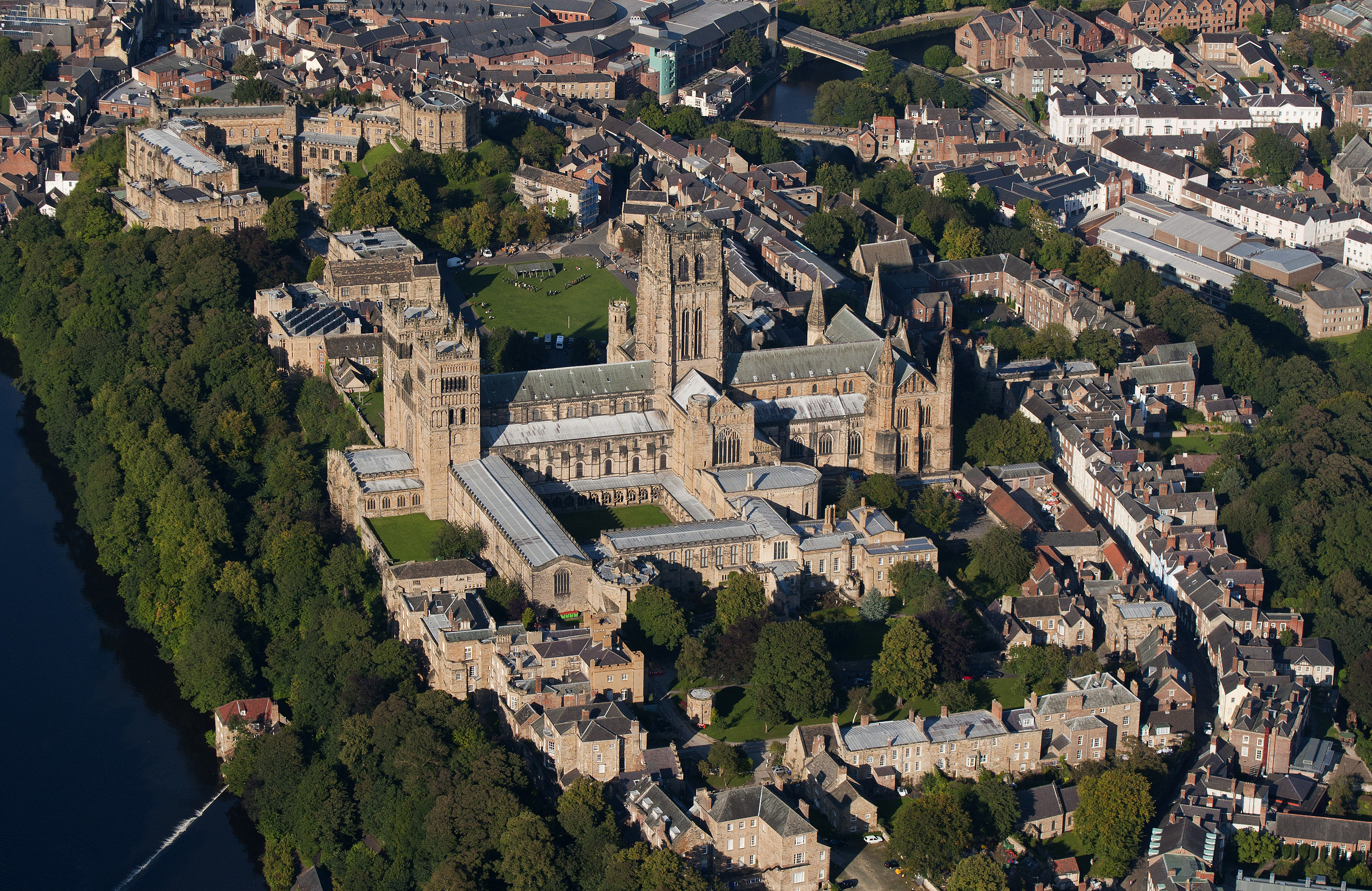 Aerial images of the Cathedral and St Mary's College