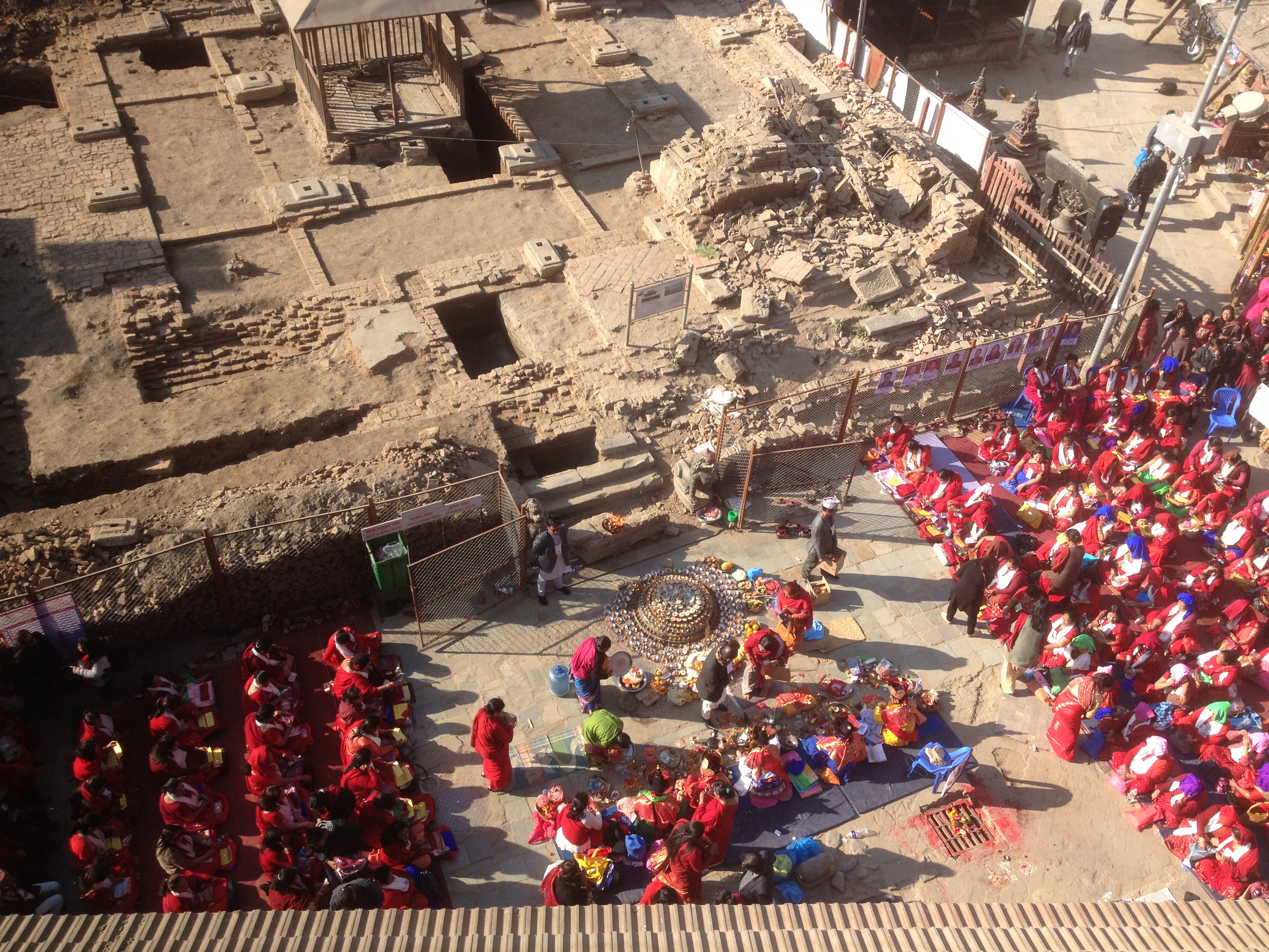 Saptabidhanottar, puja and prayer ceremony held to reanimate the site once post-earthquake work had been completed in December 2016